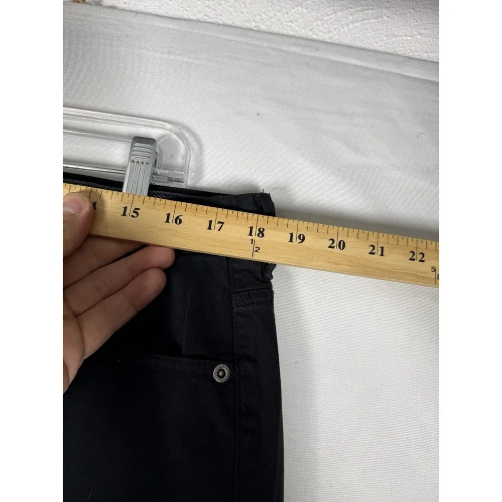 Peter Millar Ultimate Sateen 5-Pocket Golf Pants Black Mens Size 36x33 ME0B39